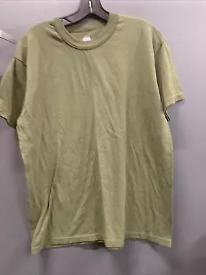 USMC Green Men’s T-Shirt PT Shirt Soffe Duke SZ L • $4.40