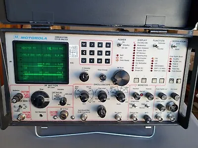 Motorola Communications System Analyzer Servi Monitor R2008D/HS WORKS Calibrated • $3900