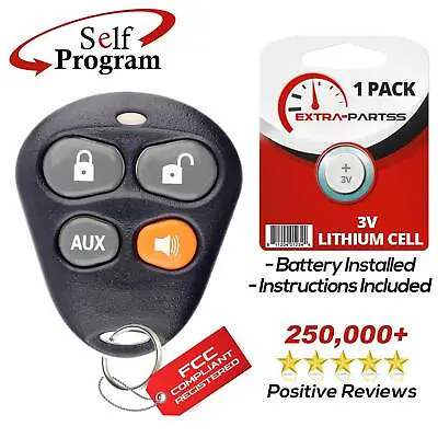 New Replacement Dei Viper 4 Btn Orange Keyless Remote Key Fob For EZSDEI474V • $17.95