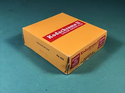 Kodak Kodachrome II KA464 Color Movie Film Super 8 Cartridge 50ft Expired 10/75 • £14.45