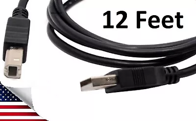 USB Cable Cord Plug To Epson Perfection 2450 4490 V500 V550 V700 Flatbed Scanner • $7.77