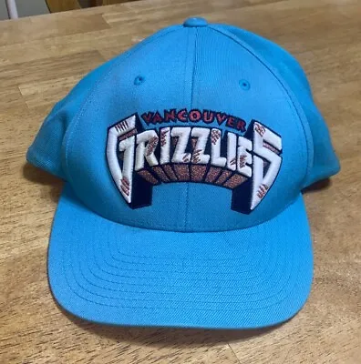 Mitchell & Ness Vancouver Grizzlies Snapback Hat Black/Teal NBA  • $15.57