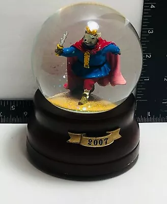 Mouse King Nutcracker Snow Globe 2007 Musical Tall Works  • $40