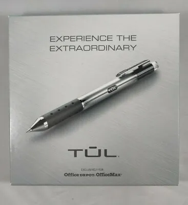 $7.99 • Buy 2 Pc TUL Handcrafted Pens 1 Ballpoint Pen 1 Gel Both Medium Point FREE-Shipping