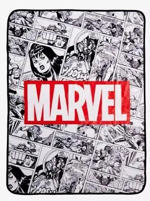 Marvel Comic Book Panels Throw Blanket • $30