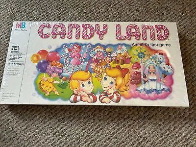 Hasbro Candy Land Board Game 1984 Sealed NEW RARE Milton Bradley • $850