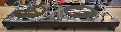 Technics SL-1200 MK3D Black Set Direct Drive DJ Turntables (Read Desc) • $899.99