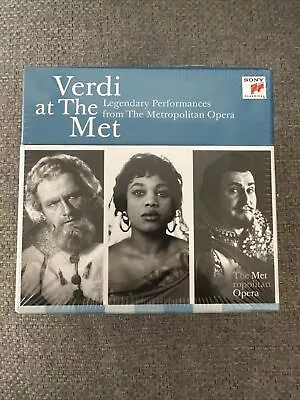 VERDI AT THE MET: Legendary Performances From The Met Opera - 20 CD - Brand New • $55