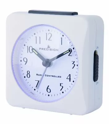 Precision PREC0050 Radio Controlled Alarm Clock White • £16.82