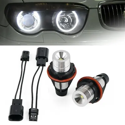 10W LED Angel Eyes Ring Marker Lights Bulb Fits For BMW E39 525i 530i 540i M5 • $16.99