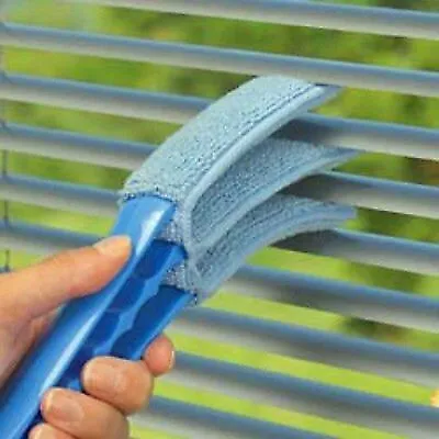 Microfibre Venetian Blind Cleaner Washable Window Shutter Duster Cleaning Tool • £6.99
