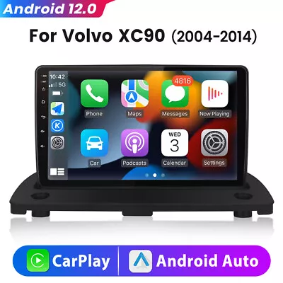 Android 12 Car Radio GPS Navi Stereo Wifi 1+32GB Player For Volvo XC90 2004-2014 • $129.99