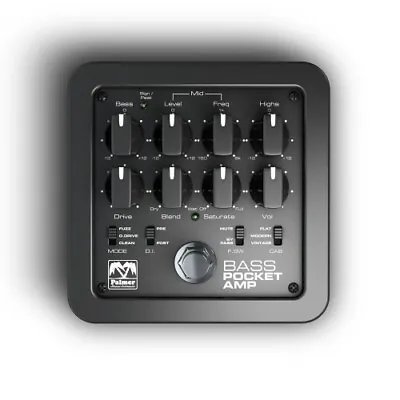 $169.95 • Buy Palmer Pocket Amp Bass - Preamp / Direct Box - NEW -
