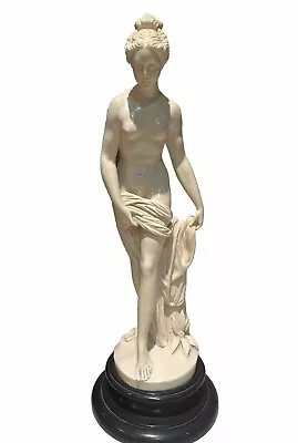 Vintage G.ruggeri Statue Art In Resin Sculptureof Woman. • $89.99