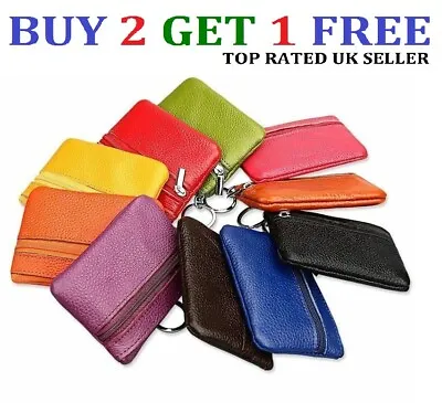 £3.89 • Buy Women Ladies Leather Small Wallet Bag Coin Purse Card Holder Zip Clutch - ClrCn