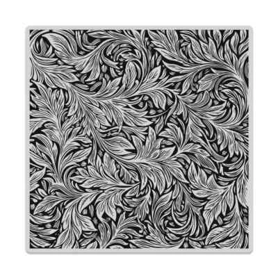 Hero Arts  ACANTHUS  Leaves Background Cling Bold Prints Stamp 6 X6  2023 • $11.95