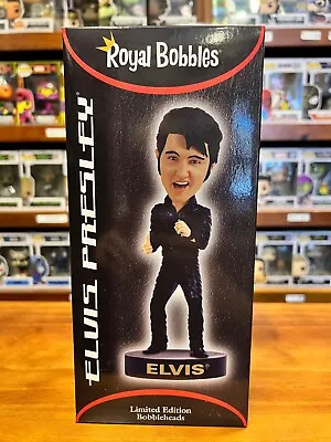 Elvis The “’68 Comeback Special” Limited Edition Royal Bobbles EXPERT PACKAGING • $123.95