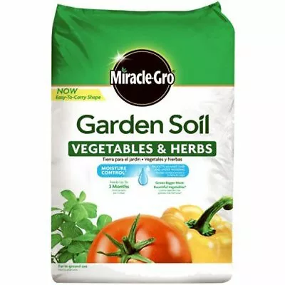 Miracle-Gro Garden Soil Vegetables And Herbs 1.5 Cu Ft • $24.85