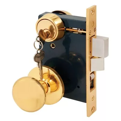 Segal SE27570 Left Hand Entrance Mortise Lockset Apartment Entry Lock W/Deadbolt • $62.95