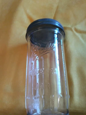 $9.99 • Buy Vtg Ball Refrigerator Freezer Glass Canning Jar W/ Plain Zinc  Cap 22oz.