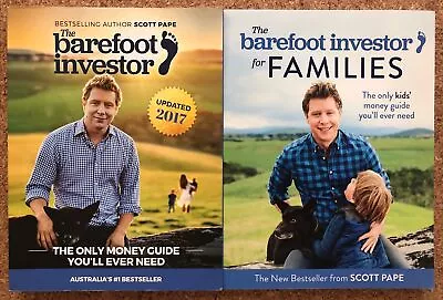 Barefoot Investor & Barefoot Investor For Families By Scott Pape Home Budgeting • $22.45