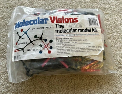 $13.50 • Buy Molecular Visions Molecular Model Kit Darling Cyclohexane 3D Chemistry Organic 