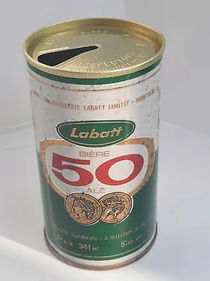 Labatt Biere 50 Ale 12oz Steel Top-Opened Collectible Beer Can • $2