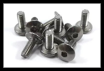 £9.99 • Buy Suzuki Stainless Motorcycle Fairing Pan Head Allen Key Bolts M6 X 16mm - 10 Pack