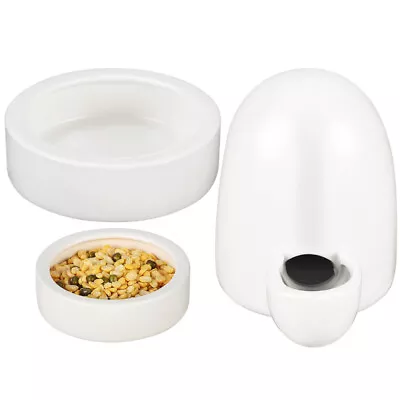  3 Pcs Hamster Water Bottle For Glass Tank Animal Drinking Fountain Chinchilla • £51.89