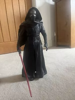 Disney Store Star Wars The Force Awakens 14  Kylo Ren Talking Figure. • £2