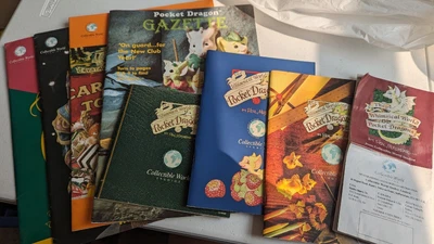 $15 • Buy Pocket Dragon Gazettes Club Books LOT