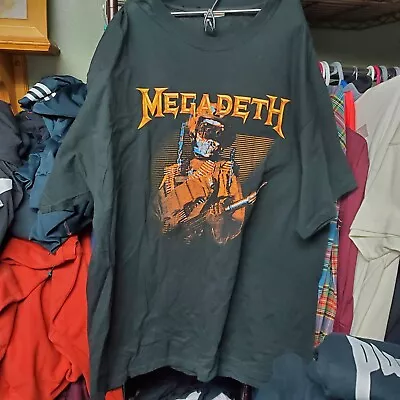 Vintage Y2K 2003 Megadeth  So Far So Good So What!  Double Sided Graphic... • $99.99