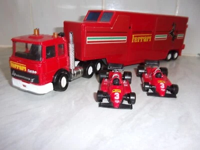 £15.10 • Buy MATCHBOX FERRARI F1 RACE CAR TRANSPORTER TRUCK DIE-CAST K159 Super Kings
