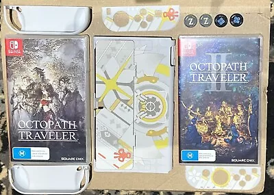 Octopath Traveller Duo And Nintendo Switch Accessories • $145