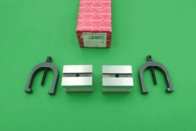 $125 • Buy Starrett 278 V Block & Clamp Matching Pair 1/4-20 NC No Etchings Excellent
