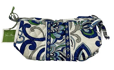 Vera Bradley Retired Mediterranean Blue  Cosmetics Bag New With Tags. • $24.40