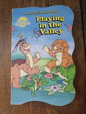 $9.50 • Buy The Land Before Time Playtime Board Book 2005 Playing In The Valley