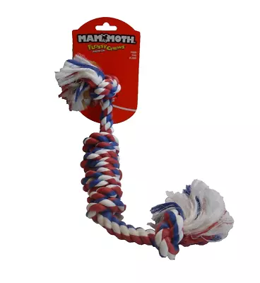 Mammoth Flossy Chews Monkey Fist Bar Knot Rope Dog Toy Large Toss Tug Floss 12  • $14.99