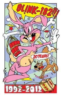 $237 • Buy Blink 182 Frank Kozik Print/Poster A/E Signed #d/100 Pink Neighborhoods Enema