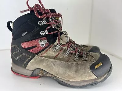 Asolo Boots Mens 10 Fugitive GTX Gore-Tex Waterproof Hiking Brown Leather • $59.99