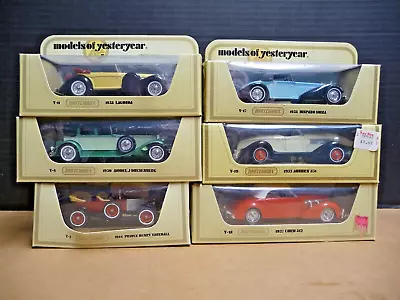 Lot Of 6 Boxed Matchbox Models Of Yesteryear - 1930s Vehicles • $19.75
