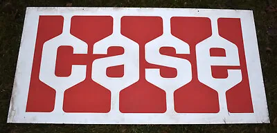 Vintage CASE Farm Tractor Machinery Equipment 4x2 Advertising SIGN - RARE • $1395