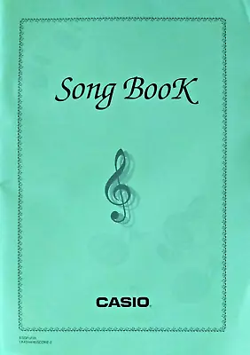Casio Song Music Book For The LK-43 LK-44 LK-45 Keyboards 90 Songs 88 Pages. • $42.72