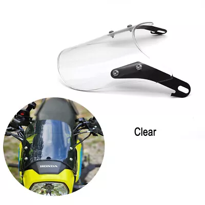 Motorcycle Windshield PC Windscreen For HONDA Navi 2018-2023 Street Bike Clear • $27.99