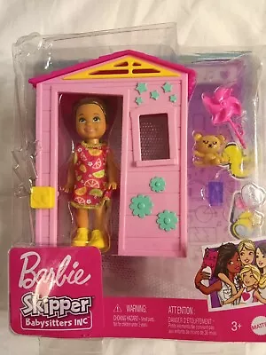 Barbie Skipper Babysitters Inc Toddler Girl Doll- Playhouse  Accessories New A46 • $16.85