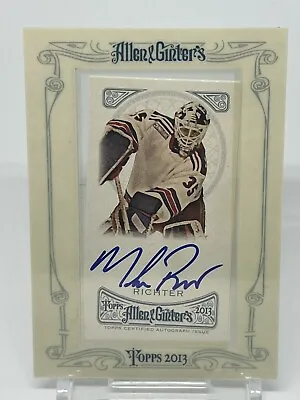 2013 Topps Allen And Ginter - Mike Richter Auto - AGA-MH • $50