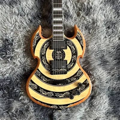 Custom Shop Zakk Wylde Series Electric Guitar Totem Pattern Top Shipping Quickly • $308.32