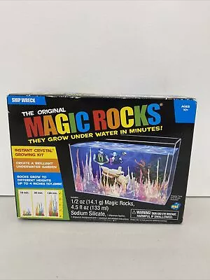 The Original Magic Rocks Instant Crystal Growing Kit - Shipwreck New Sealed • $6.99