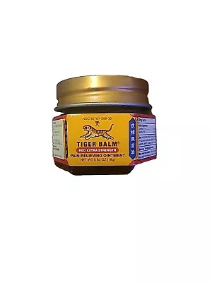 Tiger Balm (Red) Extra Strength Pain Relief Ointment 18g (pack Of 1) • $9.99