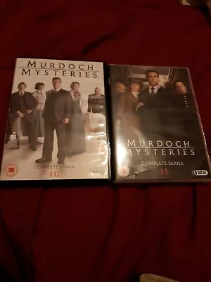 Murdoch Mysteries - Series 10 & 11 Complete 10 DVDs In Total • £6.99